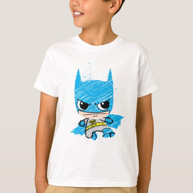 Camiseta Mini esbozo de Batman (Anverso)