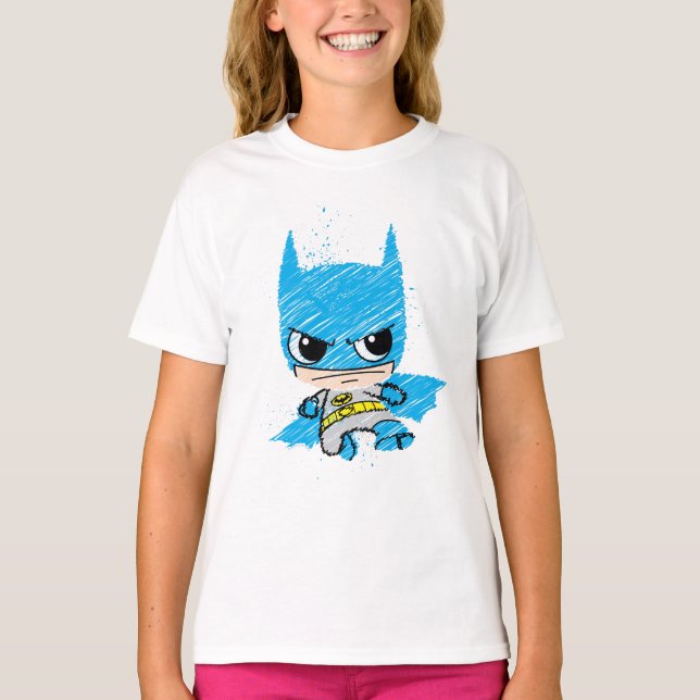 Camiseta Mini esbozo de Batman (Anverso)