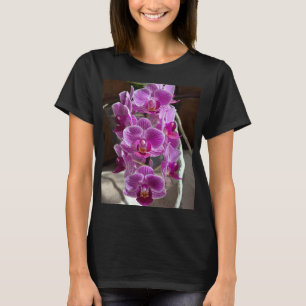 Camiseta Mini Falaenopsis Sogo Vivien Flor Orquídea Púrpura