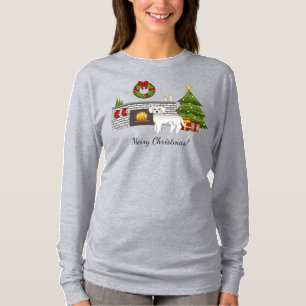Camiseta Mini Goldendoodle de crema - Habitación festiva de