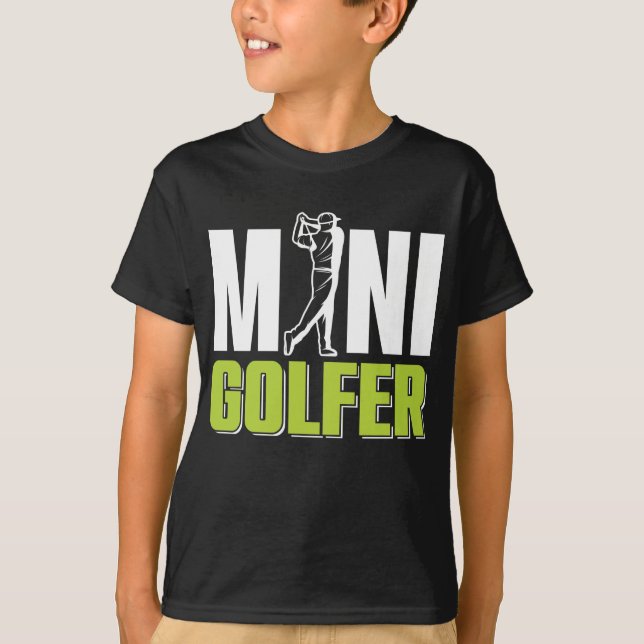 Camiseta Mini Golf Campeón de golf Funny Golfer (Anverso)
