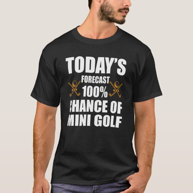 Camiseta Mini Golf Costume juego de minigolf de amor (Anverso)