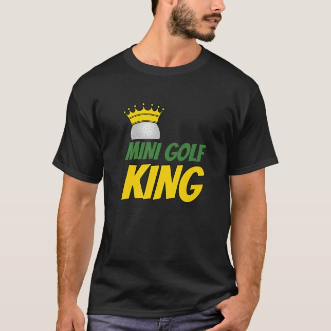 Camiseta Mini Golf King Golf Player Golf Ball Drive (Anverso)