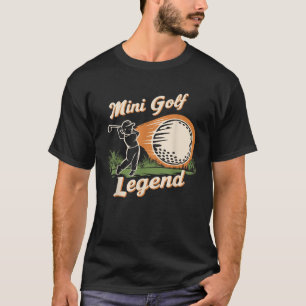 Camiseta Mini Golf Legend Funny Campeón de Golf en Minigolf