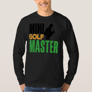 Camiseta Mini Golf Master Player Golf Golf Golf Golf Ball