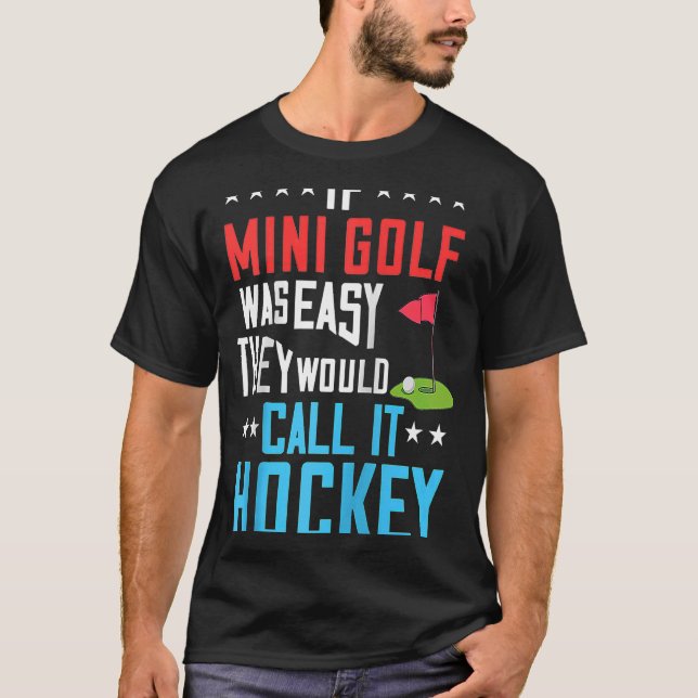 Camiseta Mini Golf Minigolf Golf Club Ga (Anverso)