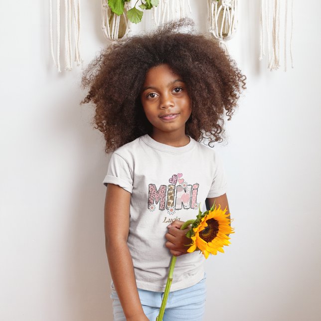 Camiseta Mini Groovy con nombre personalizado Coincidencia (Mini Groovy with custom name Matching T-Shirt)