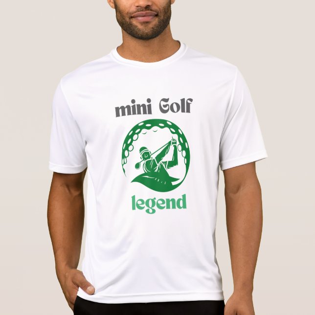 Camiseta Mini leyenda de golf (Anverso)