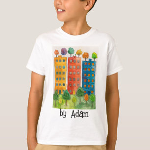 Camiseta Mini Obra maestra: El arte de su hijo en un