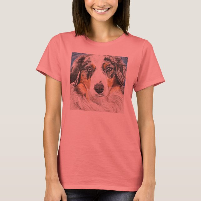 Camiseta Mini pintura australiana (Anverso)
