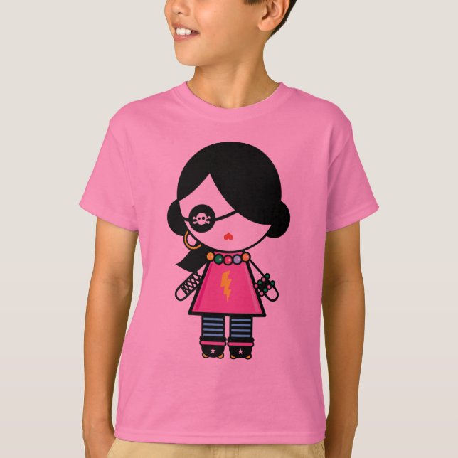 Camiseta mini pirata (Anverso)