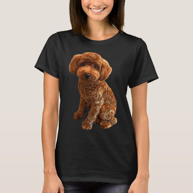 Camiseta Mini Poodle Golden Doodle (Anverso)