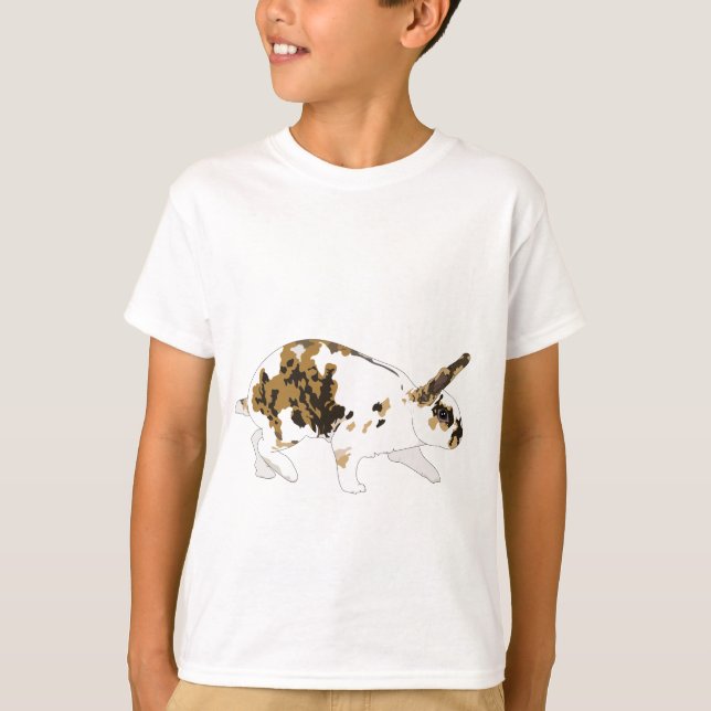 Camiseta Mini Rex Rabbit - "Sneak" (Anverso)