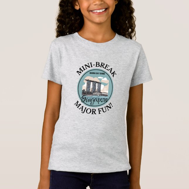 Camiseta ¡Mini Romper Diversión Mayor! (Anverso)