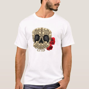 Camiseta Mini Skeletons Sugar Skull