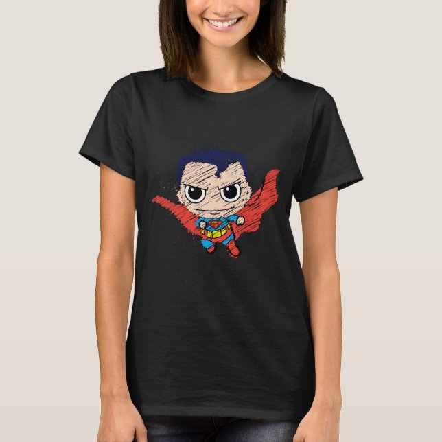 Camiseta Mini Superman Sketch (Anverso)