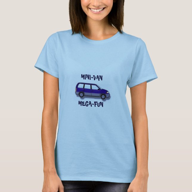 CAMISETA MINI-VAN MEGA-FUN (Anverso)