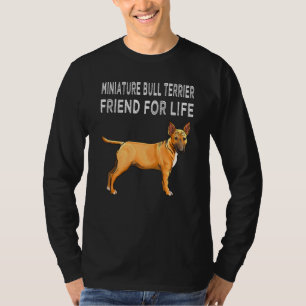 Camiseta Miniamante de Bull Terrier para los amigos de los 