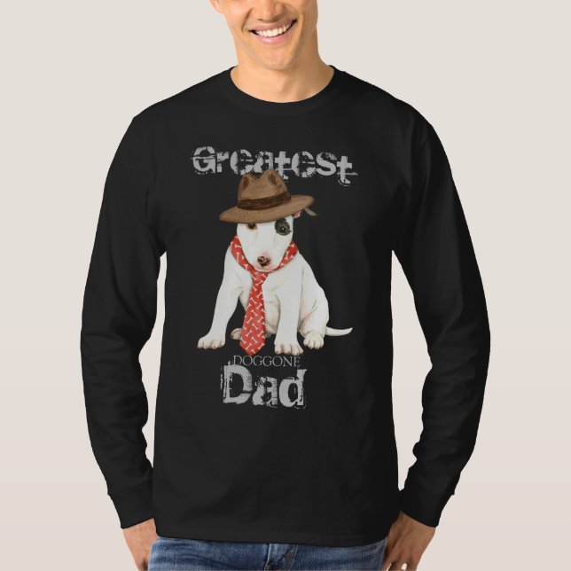 Camiseta Miniatura Bull Terrier Dad (Anverso)