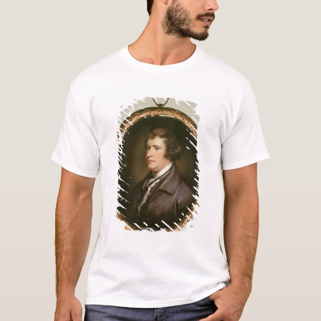 Camiseta Miniatura de Edmund Burke, 1795 (Anverso)