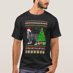 Camiseta Miniatura de Navidades feos Schnauzer