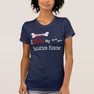 Camiseta Miniatura Pinscher (me encanta)