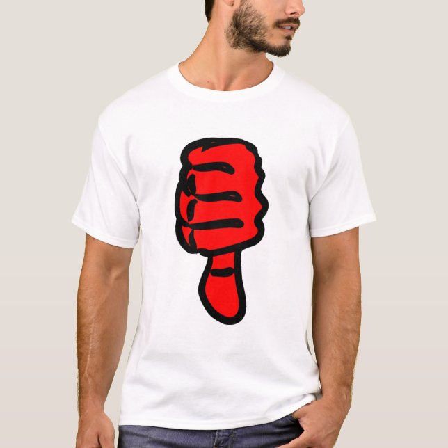 Camiseta Miniaturas rojas abajo (Anverso)