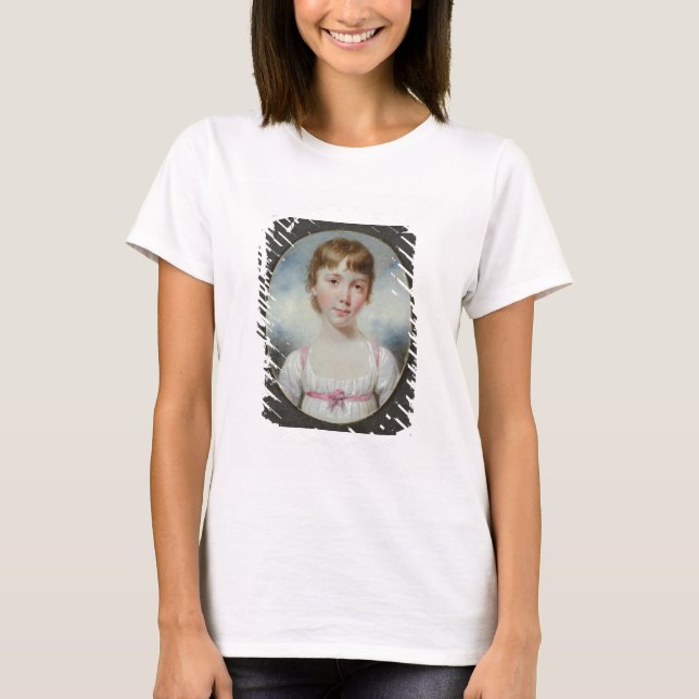Camiseta Miniature of a young girl (Anverso)