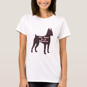 Camiseta MINIATURE PINSCHER BFF Gifts