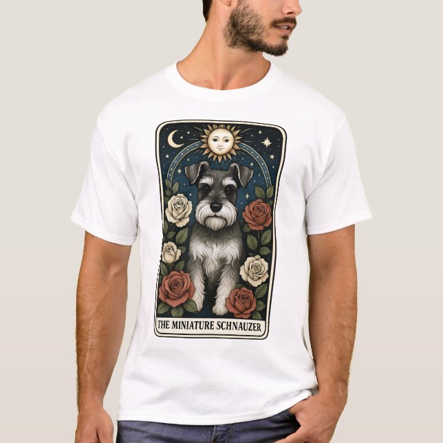 Camiseta Miniature Schnauzer (Anverso)