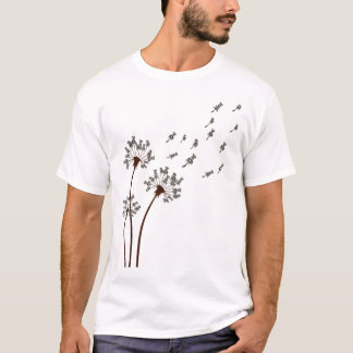 Camiseta Miniature Schnauzer Flower Dandelion Shirt Dog Mam
