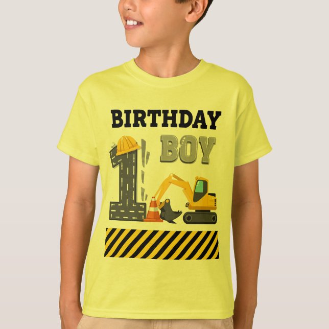 Camiseta Minicamiseta de Fiesta de excavador (Anverso)