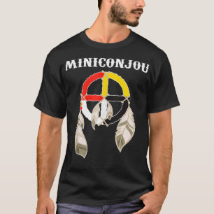 Camiseta Miniconjou Lakota Sioux South Dakota Medicine Whee