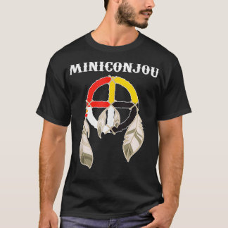Camiseta Miniconjou Lakota Sioux South Dakota Medicine Whee