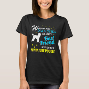 Camiseta Minifilia A Chicas Mejor Amigo Poodle