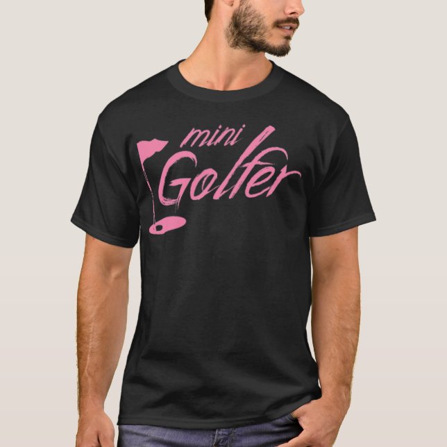 Camiseta Minigolf Golf Mini Golf Minigolf Mamá Bab (Anverso)