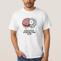 Camiseta mínima del club de disfunción ejecutiva