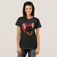 Camiseta mínima No2 del Pin del corazón