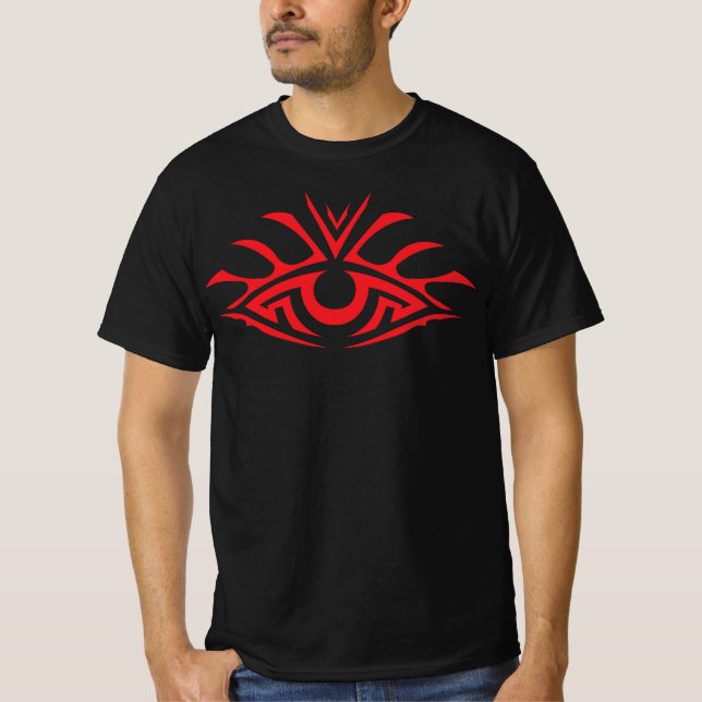 Camiseta Minimal Black Ink Tattoo Style Artwork (Anverso)