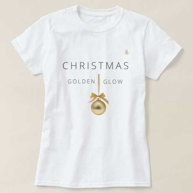 Camiseta Minimal Christmas Line Art Tree | KaliraArts (Diseño del anverso)