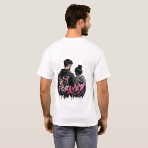 Camiseta Minimal Front Logo Back Print   Buenas Vi