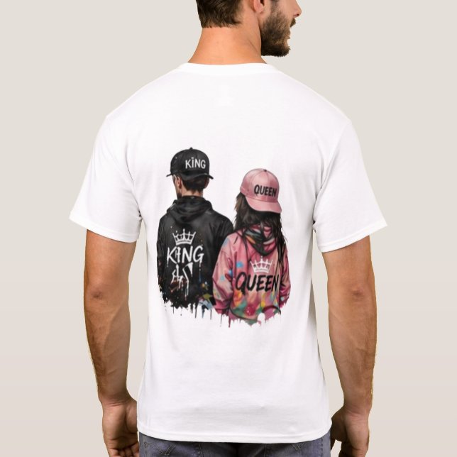 Camiseta Minimal Front Logo Back Print | Buenas Vi (Reverso)