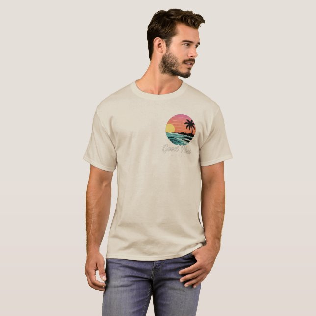 Camiseta Minimal Front Logo Back Print | Buenas Vi (Anverso completo)