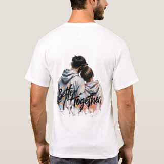 Camiseta Minimal Front Logo Back Print | Buenas Vi