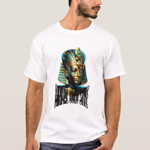 Camiseta Minimal Gold Logo – Ropa Callejera de Luj