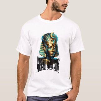 Camiseta Minimal Gold Logo – Ropa Callejera de Luj