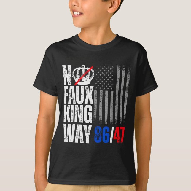 Camiseta Minimal No Faux King Way 86 (Anverso)