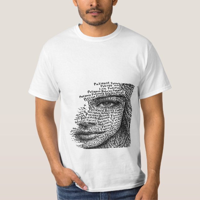 Camiseta Minimal Paris Stripe Aesthetic T-Shirt (Anverso)