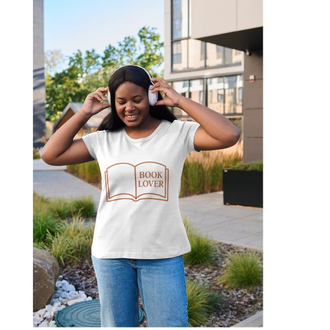 Camiseta Minimalist Book Lover Design | Cozy Reading Aesthe (Subido por el creador)