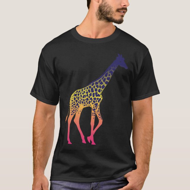Camiseta Minimalist Giraffe Classic T-Shirt (Anverso)